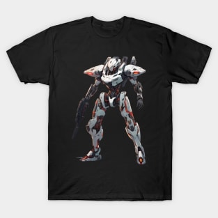 Futuristic Mecha Anime Robot T-Shirt